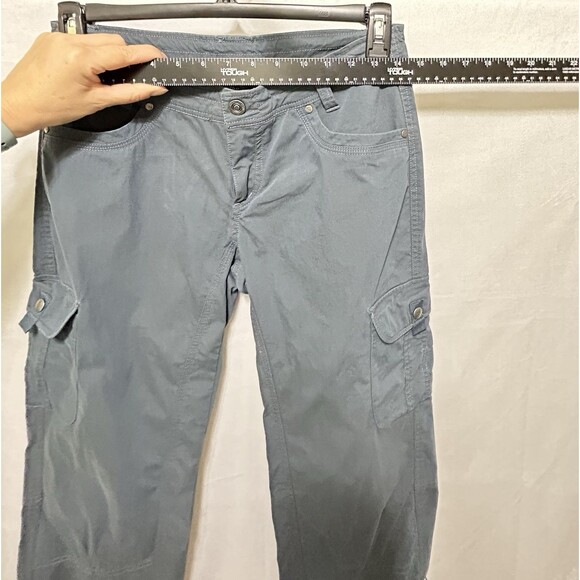 KUHL Womens 8 Blue Outdoor Travel Ankle Roll Pants - Picture 2 of 13